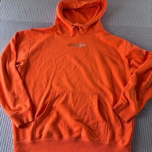 8THWONDER L high-vis high visibility orange hoodie sweatshirt